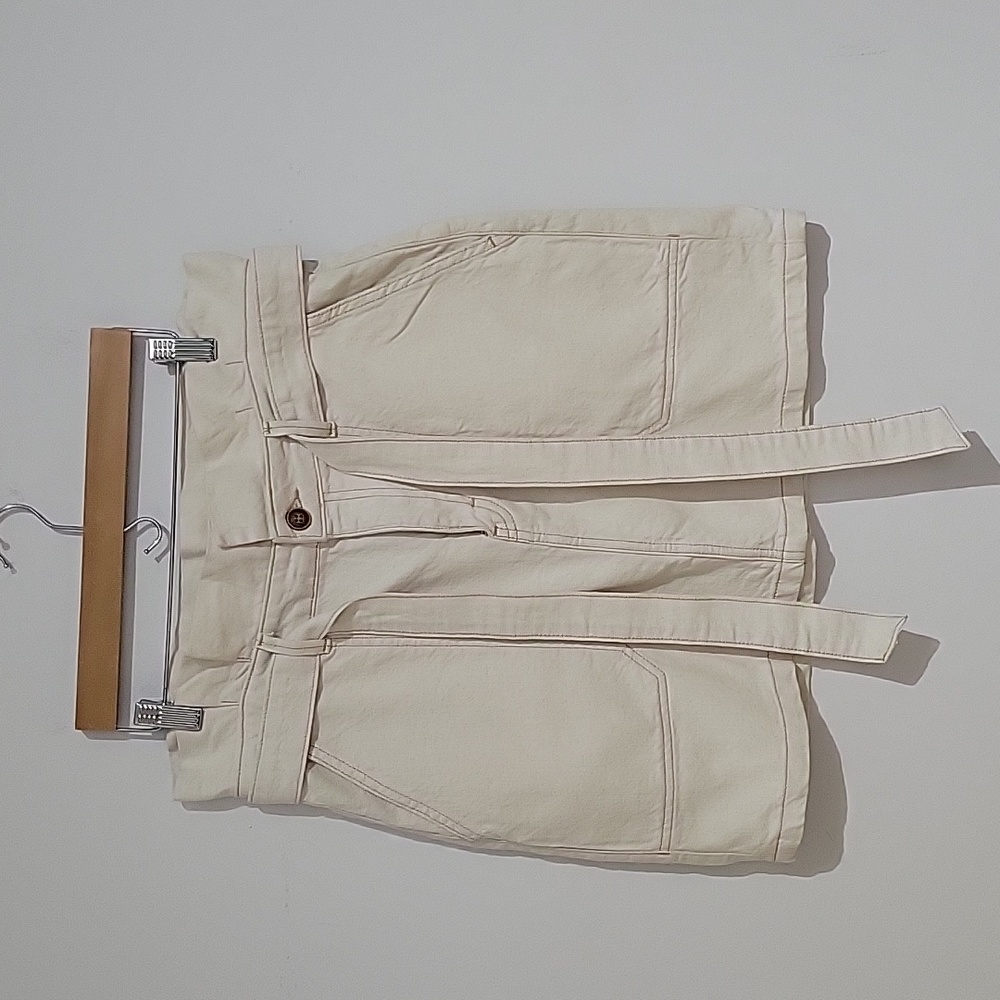 Free People paperbag jeans skirt